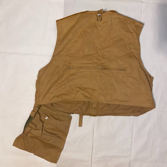 Oshman's Duck Hunting Skeet Shooting Vintage Khaki Hunting Vest - M - Picture 6 of 6